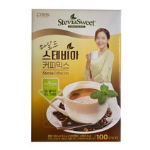 스테비아스위트 펄세스 마일드 스테비아 커피믹스 9.5g x 100개입
