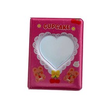 포카 바인더 띠부실 편지 인쇄 된 앨범 3 인치 Photocard Instax 미니 스크랩북 수집 도서 Kpop 카드, [03] A-rose red