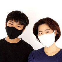 들꽃잠 들꽃잠 풍기인견 다이마루 필터 입체마스크(낱개)여름용 (5597971), 아이보리