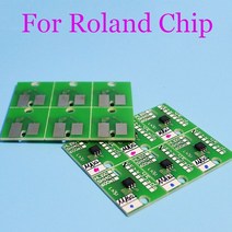 Roland SOLJET PRO4 XR640 프린터 용 ECO-SOL Max 2 영구 칩, 한개옵션1, 01 220ml Max2 C