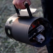 숯 스타터 바베큐 BBQ 캠핑 숯불착화기 불멍, 1개