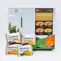 제주도 감귤 녹차 우도땅콩 한라봉 타르트 제주종합타르트 252g x 2박스, 2개