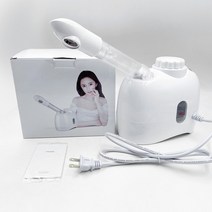 헤어스팀 워터필링 페이셜 스티머 나노 오존 기화기 스팀 스킨 케어 부드러운 가습기 뷰티 스파, 01 EU plug