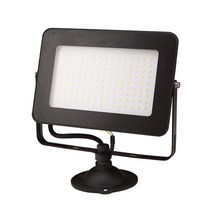 장수램프 LED 투광등 100W 블랙 (방수등급 IP67) 천장등, 주광색(하얀빛)