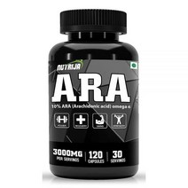 NutriJa Arachidonic 보충제 750mg 120캡슐
