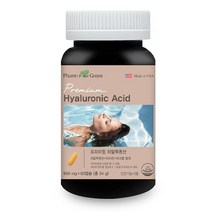 프리미엄 히알루론산 900mg 60정 피부속당김 알로에베라 스피루리나, 상세페이지 참조