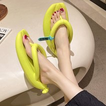 벨르 남녀공용 인싸템 EVA 바나나 플리플랍 쪼리 발편한 통굽 키높이 E-S035