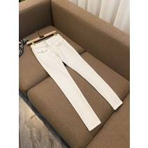 청바지6월 입술 화이트 바지 여성 피트 하이 슬리밍 2021 가을 할란 꽉 끼는 9 점