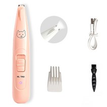 강아지클리퍼 고양이 애견 발바닥 이발기 바리깡 미용기 애완 동물 강아지 클리퍼 전기 애완 동물 헤어 트리머 충전식 면도기 개 저소음 헤어 클리퍼 손질 면도기 컷 머신 세트, jmf001
