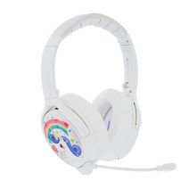 BuddyPhones Cosmos+ ANC 액티브 노이즈 캔슬링 ANC 볼륨 제한 키즈 헤드폰 3개의 청취 설정 마이크 내장 수명 24시간 수납 하드 케이스 첨부 옐로우