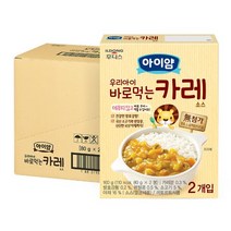 후디스 유아짜장 아이얌 우리아이 바로먹는 카레소스 1box 초기이유식 중기이유식 후기이유식 160g 8입 1세트