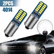 BA9S T4W H6W LED 전구 Canbus 4014 24 SMD 인테리어 독서 조명 자동차 주차 번호판 화이트 12V 2 개