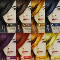 과일나라 후르츠왁스 헤어칼라 진주펄 12종 염색약 1+1, 3호 짙은갈색, 상세페이지 참조114, 77호 오렌지