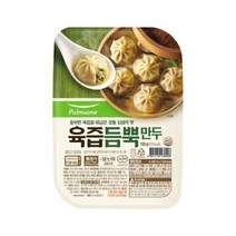 [풀무원] 육즙듬뿍만두 간편트레이 (150g), 8개