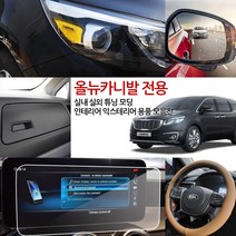JS automotive 올뉴카니발 도어 글로브 대시보드 기스 방지 보호 커버 윈도우 오디오 카본 랩핑 필름 차량 실내 인테리어 악세사리 튜닝 몰딩 용품 전용, 05_센터페시아 콘솔 패널 -블랙카본