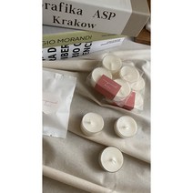 메이무드 티라이트캔들 [인테리어 오브제] 천연 소이왁스, 낱개포장, 리스키 시트러스
