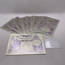 기념주화 동전 엽전 화폐 금화 루마니아 통일 주년을위한 컬러 루마니아어 골드 지폐 레이 기념품 통화, 빨간색