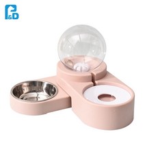 털차단 반자동 강아지급수기 식기 편리세척 펫피더 물그릇 집사선물 보울 볼 초보견주, 1개