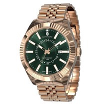 등산시계 군인입대 전문야외 산악용 아웃도어패션시계 다기능 남성용 사파이로 브랜드 럭셔리 미요타 무브먼트 스포츠 밀리터리 손목 100M 방수 실리콘 남자, 아니다, 06 Rose Gold Green