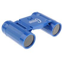 STK 26mm 2.5x 플라스틱 쌍안경 망원경 키즈 장난감 하이킹 캠핑 블루