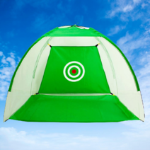 골프 망 그물망 잘치는법 연습장 만들기 과녁 타켓 타겟 집에서 가정용 개인 연습 스윙 텐트 그물망 네트 기구, 1m 그린