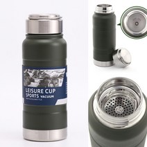 이중스텐 보온병(500ML) (그린) 텀블러구매 회사직원선물 회사텀블러