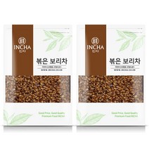 인차 국내산 볶은 보리차 식수대용차, 1kg, 2개