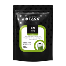 타코 녹차라떼 분말, 2개, 500g