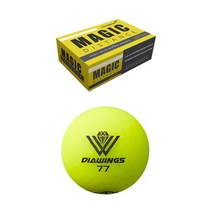 다이아윙스 고반발 비거리전용 장타 골프공 M2/M3/M5[6구], 8번)M3(무광) 옐로우(6구)