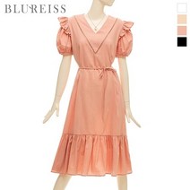 V넥양프릴티어드원피스_BKM1OP3471