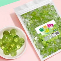 [과일 농축액 40%] 톡까먹는 젤리 1kg 과일 샤인머스캣맛 대용량 젤리모음 과즙 학교간식, 1개