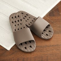 홈트너 화장실슬리퍼 미끄럼방지 호텔 욕실화, 1개, 브라운