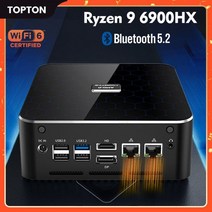 스틱PC 초 미니 PC MINIPC 안드로이드 피시 2023 년 신제품 AMD 6nm 라이젠 9 6900HX 7 프로 6850H 게임용 컴퓨터 DDR5 4800MHz PCIe4., Ryzen 5 PRO 6650U, UK, 32G DDR5 1TB PCIe4.0