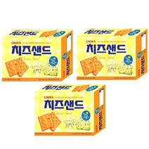 치즈샌드 240g X 3 까망베르 치즈 크래커 간식 과자, 3개