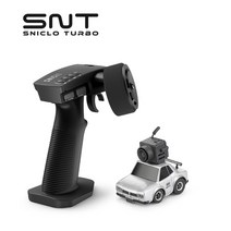 RC카 키덜트 Sniclo 장난감 RC 자동차 Q25-R27 원격 제어 HD FPV 카메라 1/100 스케일 미니, 02 Siliver with RC