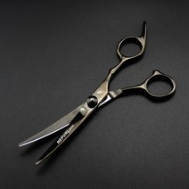 애견가위 강아지 미용가위 6.0 인치 전문가용 반려견 미용 가위 연마 도구 동물용 털 더블 테일 곡선 커, 02 Curved Scissors Up