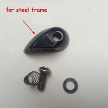 자전거부품 로드프레임 Dahon 접는 자전거 버클 안전 프레임 잠금 철강 알루미늄에 대 한, 01 for steel frame