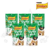 프리스키 고양이스낵 파티믹스 피크닉 60G 5팩, 프리스키 파티믹스 피크닉