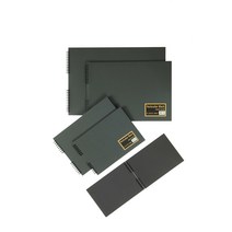 동아측기 [디자인스토리] 블랙 스케치북 드로잉북 200g 25매 검정색, A5