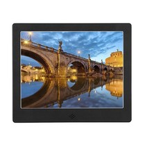 디지털액자 8 인치 고화질 디지털 프레임 알루미늄 합금 쉘 초박형 LED 전자 앨범 LCD, [01] EU 플매트 카펫 러그, [01] Black