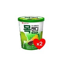 롯데 목캔디 허브 122g 2개 심심풀이 사무실간식 탕비실사탕 유아간식 군것질 졸음방지, 26개