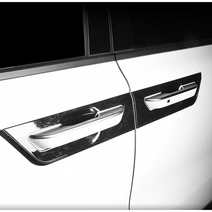 크립톤 4세대 카니발 KA4 카본 드레스업 튜닝 몰딩 커버 차량 용품 악세사리, 외부몰딩, 05_도어컵, 포지드 카본 5P