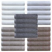 송월타월 호텔수건 크러쉬 150g 30수 면사 10p + 독일행주 1p 세트, 연갈색, 랜덤 발송, 1세트