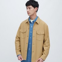 455093 일본 유니클로 오버셔츠 자켓 저지