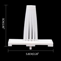 5 Pcs 플라스틱 도난 방지 하이브 도어 보안 벌집 문 양봉 도구 둥지 꿀벌 해적 장비, [01] white 5 Pcs, [01] Beekeeping tools