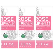 알티야오가닉스 로즈 장미 오일 립 밤 Alteya Rose Lip Balm 4.5 G Usda V4 3개