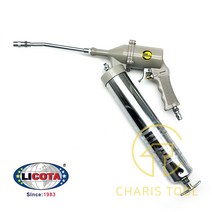 리코타 에어 구리스건 TA-03 그리스건 구리스펌프 총타입 단발형 윤활유 주입기 주입건 grease gun LICOTA 카리스툴, 1개