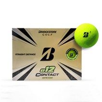 브리지스톤 골프 공 e12 Contact B 컨택트비 볼 GREEN