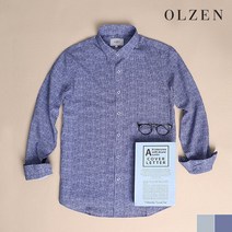 올젠 올젠(OLZEN) 에어매쉬 스탠다드 셔츠 ZOA2WC1313 BL