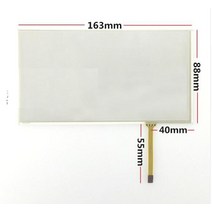 터치스크린판넬 6.8 인치 터치 스크린 자동차 DVD 네비게이션 TM068RDS01 RDS02 6.95 163*88